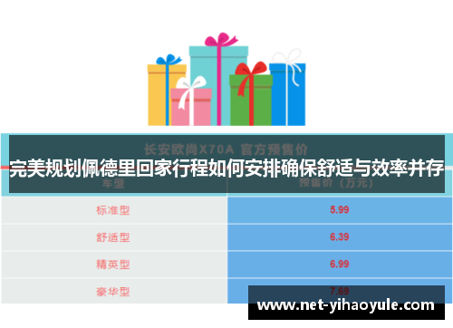 完美规划佩德里回家行程如何安排确保舒适与效率并存